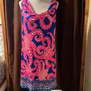 Lily Pulitzer size large silk sleeveless dress